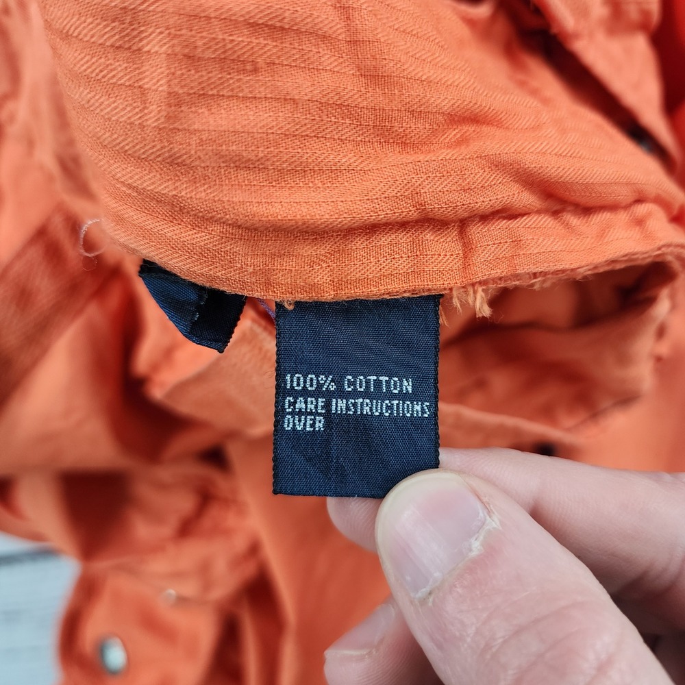 Polo Ralph Lauren Mens 40x32 Orange Paratrooper Tactical Flight Cargo Pants - Picture 5 of 6